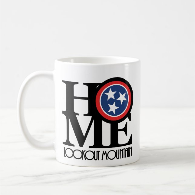 HOME Lookot Mountain 11oz Coffee Mug (Left)