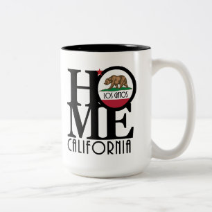 HOME Los Gatos Calfornia 15oz Two-Tone Coffee Mug