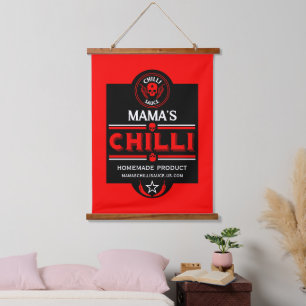 Home Made Chilli Sauce Hanging Tapestry