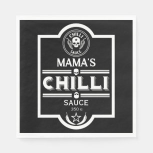 Home Made Chilli Sauce Napkin