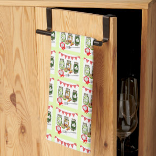 Home Made Pickles Theme Cute Tea Towel