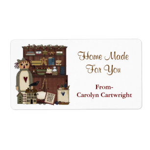 Home Made Products Labels