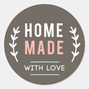 Home Made with Love Sticker