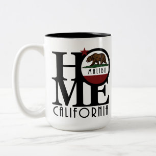 HOME Malibu California 15oz Two-Tone Coffee Mug