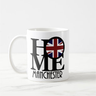 HOME Manchester England 11oz Coffee Mug