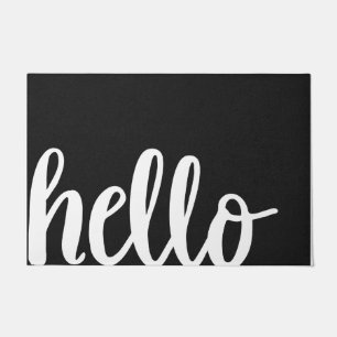 Home Mats Unique Welcome Mats Home Decor - Black