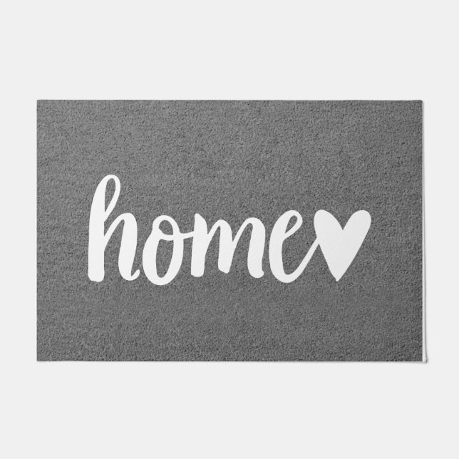 Home Mats Unique Welcome Mats Home Decor - Grey (Front)