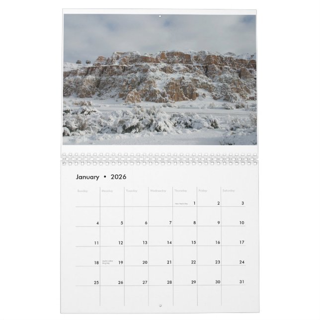 Home means Nevada... Calendar (Jan 2026)