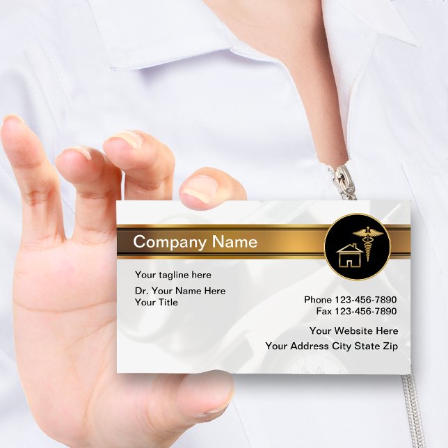 Home Medical Business Cards (Creator Uploaded)