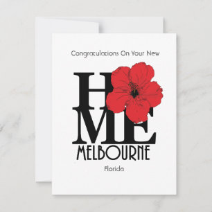 HOME Melbourne Florida - New Home Card