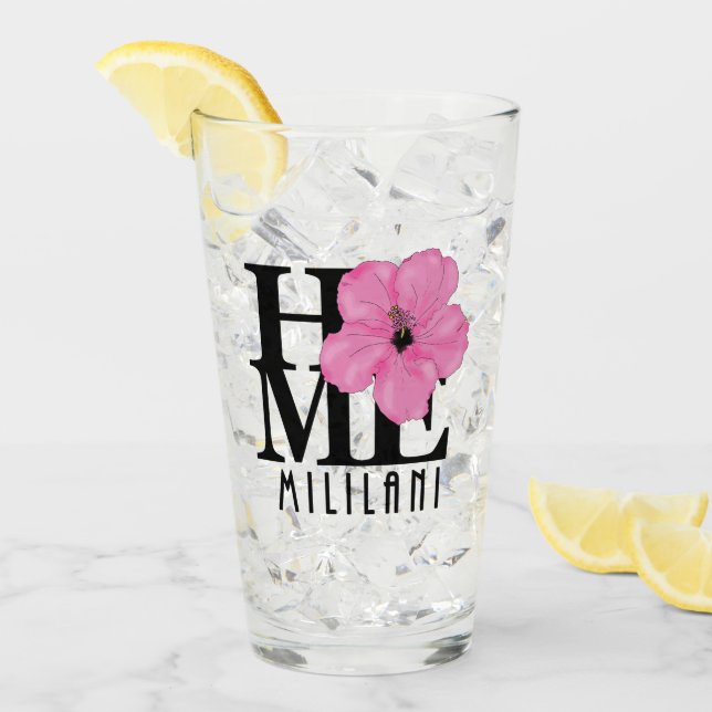 HOME Mililani Pink Glass (Front Ice)