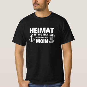 Home Moin Lighthouse Seagull North Sea T-Shirt