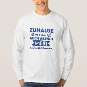 Home Moin North German Anchor North Sea Baltic Sea T-Shirt