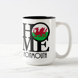 HOME Monmouth Wales 15oz Two-Tone Coffee Mug