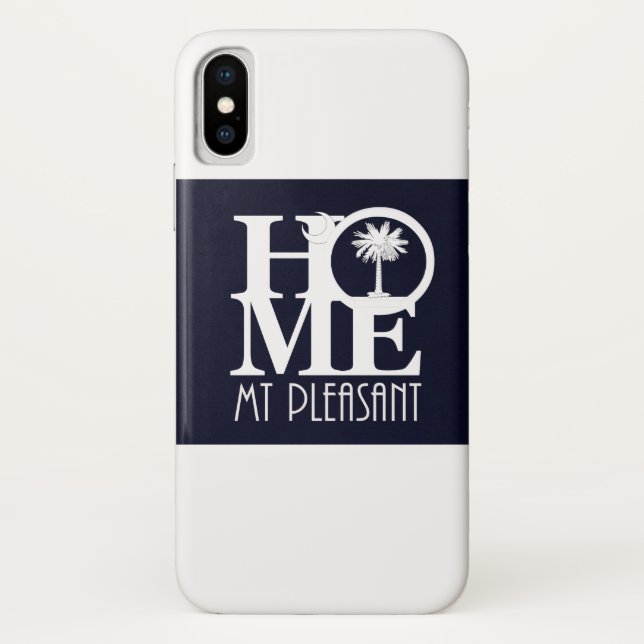 HOME Mt Pleasant South Carolina Case-Mate iPhone Case (Back)