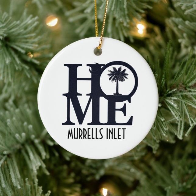 HOME Murrells Inlet  Ceramic Ornament (Tree)