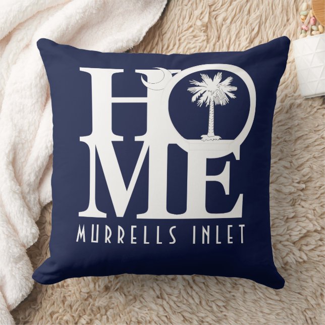 HOME Murrells Inlet  South Carolina Cushion (Blanket)