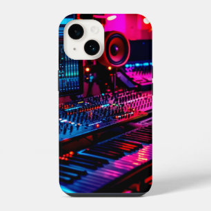 Home Music Studio iPhone 14 Case