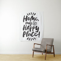 HOME my Happy Place! Modern Lettering Design