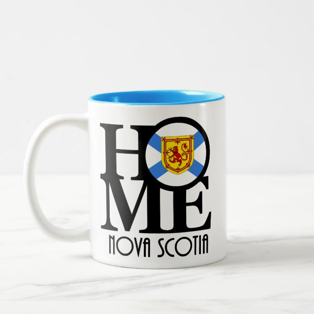 HOME Nova Scotia 11oz Two-Tone Coffee Mug (Left)