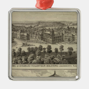 Home of Disabled Volunteer Soldiers Metal Ornament