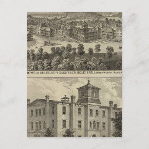 Home of Disabled Volunteer Soldiers Postcard