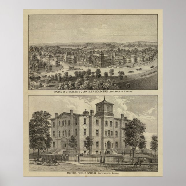 Home of Disabled Volunteer Soldiers Poster (Front)