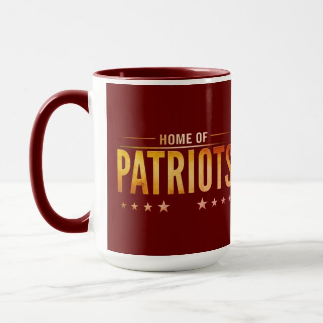 Home of Patriots Mug (Left)
