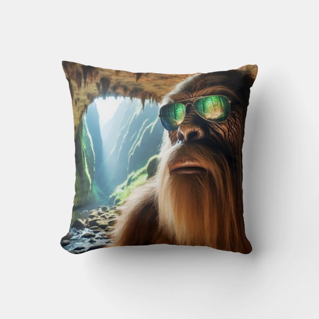 Home of Sasquatch Cushion (Front)