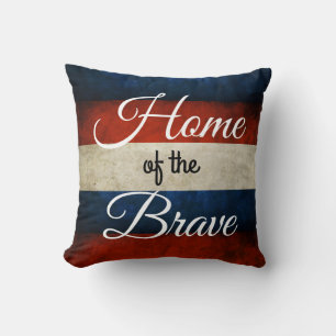 Home of the Brave Cushion