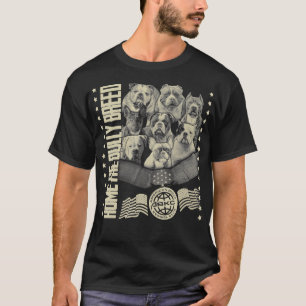 Home of the Bully Breed ABKC American Bully Kennel T-Shirt