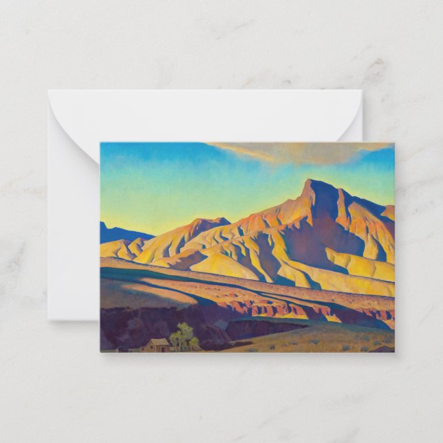 Home of the Desert Rat by Maynard Dixon Card (Front)