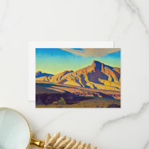 Home of the Desert Rat by Maynard Dixon Thank You Card