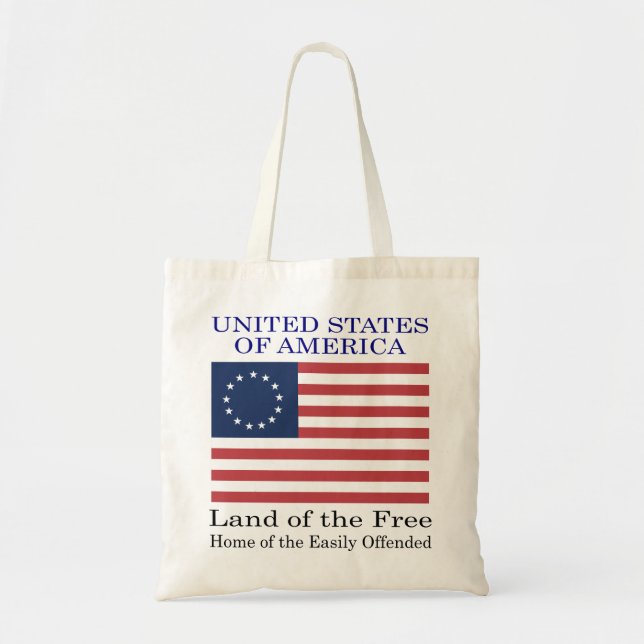 Home of the Easily Offended Tote Bag (Front)
