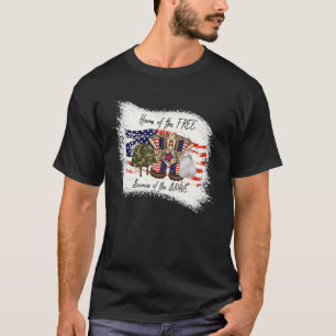 Home Of The Free Because Of The Brave Mens 4th Of T-Shirt