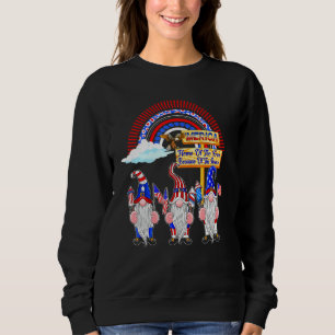 Home Of The Free Because Of The Brave Patriotic Gn Sweatshirt