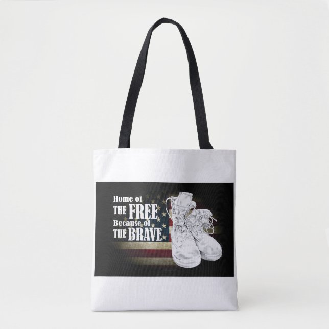 Home of the Free Tote Bag (Front)