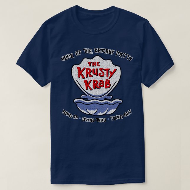 Home Of The Krabby Patty T-Shirt (Design Front)