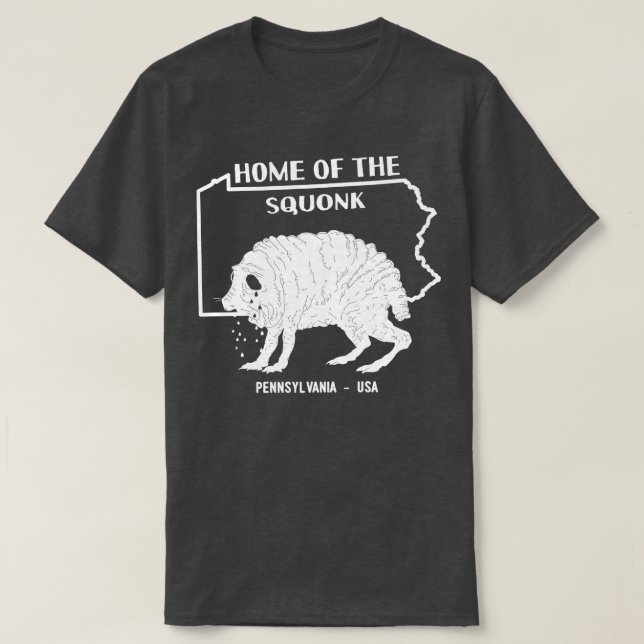 Home of the Squonk Cryptid 1 T-Shirt (Design Front)