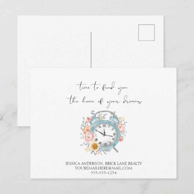 Home of your Dreams Real Estate Marketing Postcard (Front/Back)