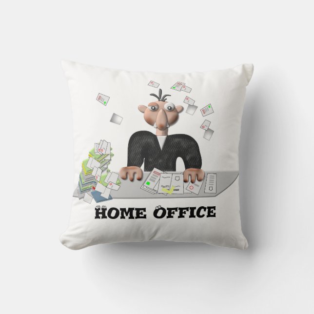 Home Office  , Personalised Cushion (Front)