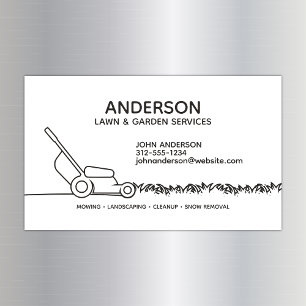 Home & Office Pro Cleaning Magnetic Business Card