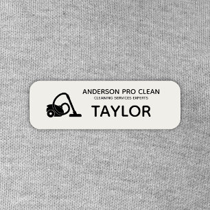 Home & Office Pro Cleaning  Name Tag