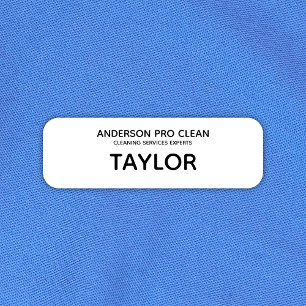 Home & Office Pro Cleaning  Name Tag