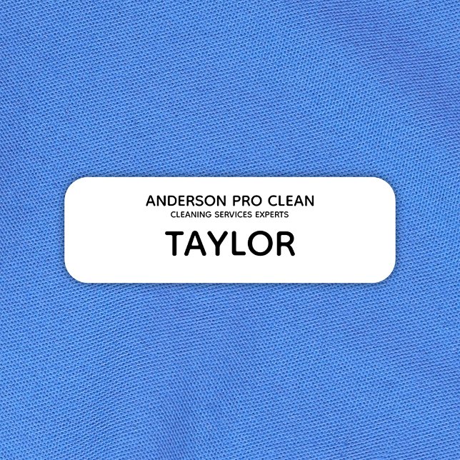 Home & Office Pro Cleaning  Name Tag (Creator Uploaded)