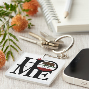 HOME Ojai California Key Ring