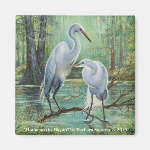 “Home on the Bayou” Magnet