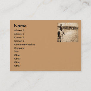 Home on the Range V.2 Business Card