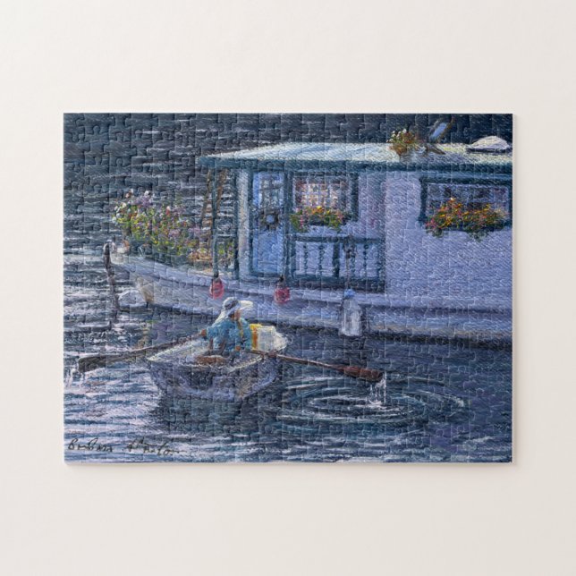 "Home On the Water" Jigsaw Puzzle (Horizontal)