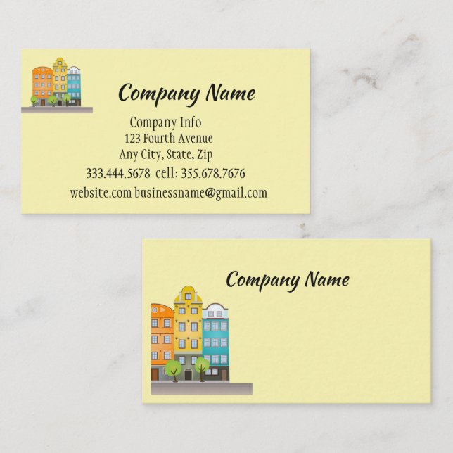 Home or Property Inspector Business Card (Front/Back)